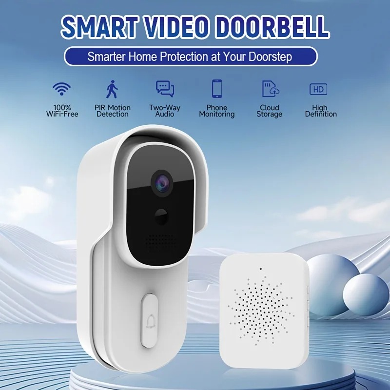 Smart Doorbell Wired - Szerokokątny wideodomofon WiFi z aplikacją Tuya