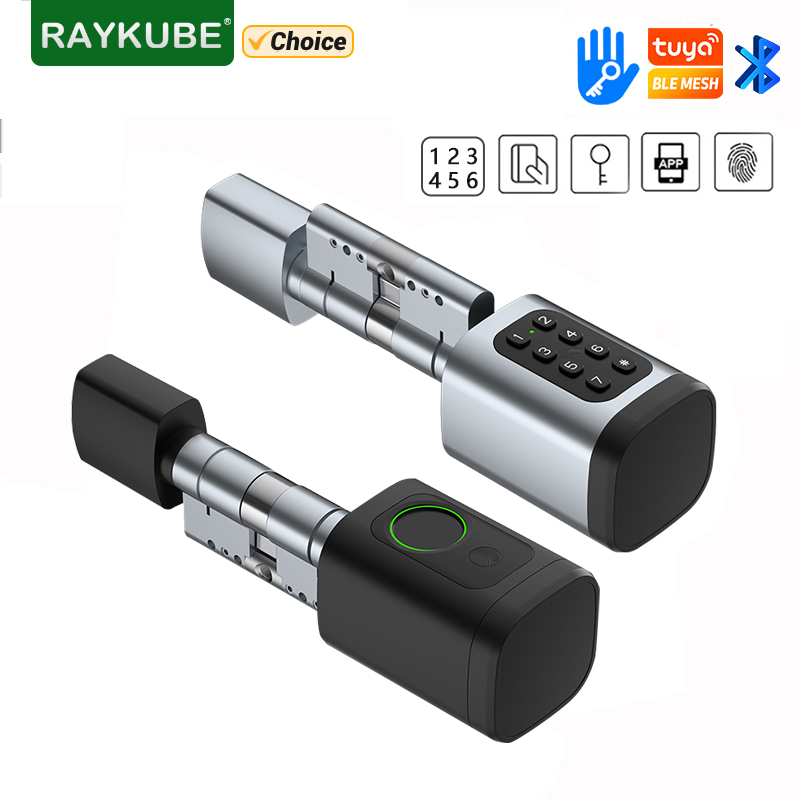 Home Automation System Diy - Inteligentny zamek elektroniczny RAYKUBE V1 Tuya