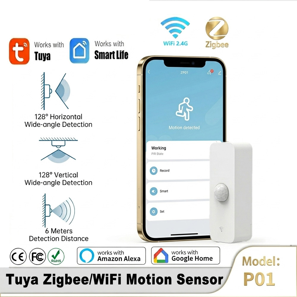 Home Automation Ideas - Inteligentny czujnik ruchu PIR WiFi Zigbee,