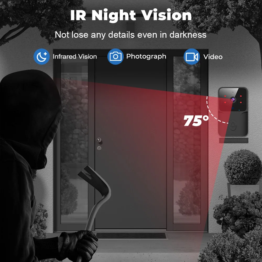 Dzwonek wideo WiFi 2026 1080P  – Smart Doorbell Wired recenzja i cena