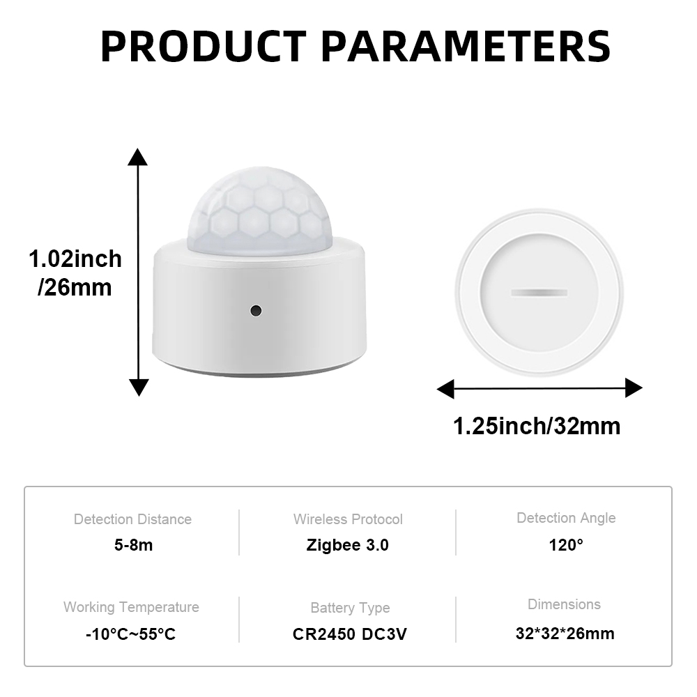 Czujnik światła Tuya ZigBee, c – Home Automation Ideas recenzja i cena