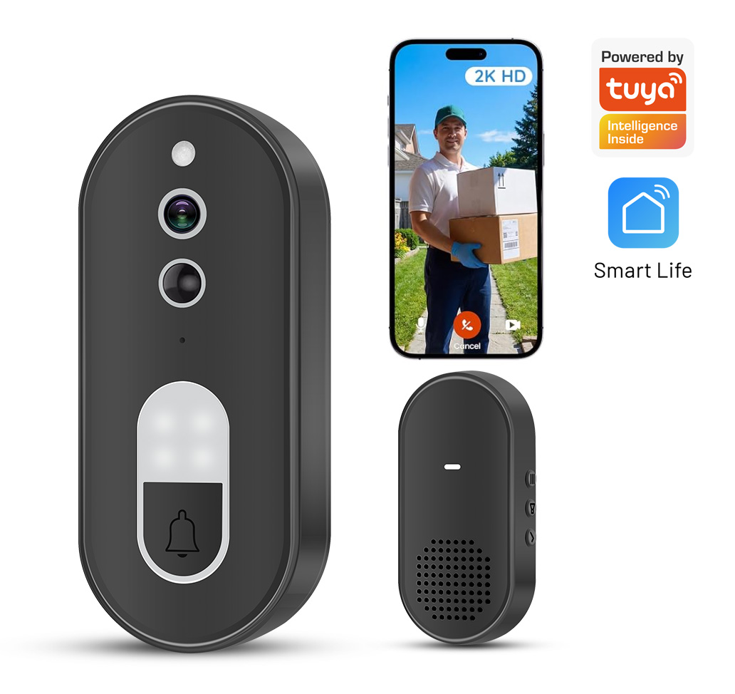 Tuya 1080P HD Bezprzewodowy Wi – Smart Doorbell Wired recenzja i cena