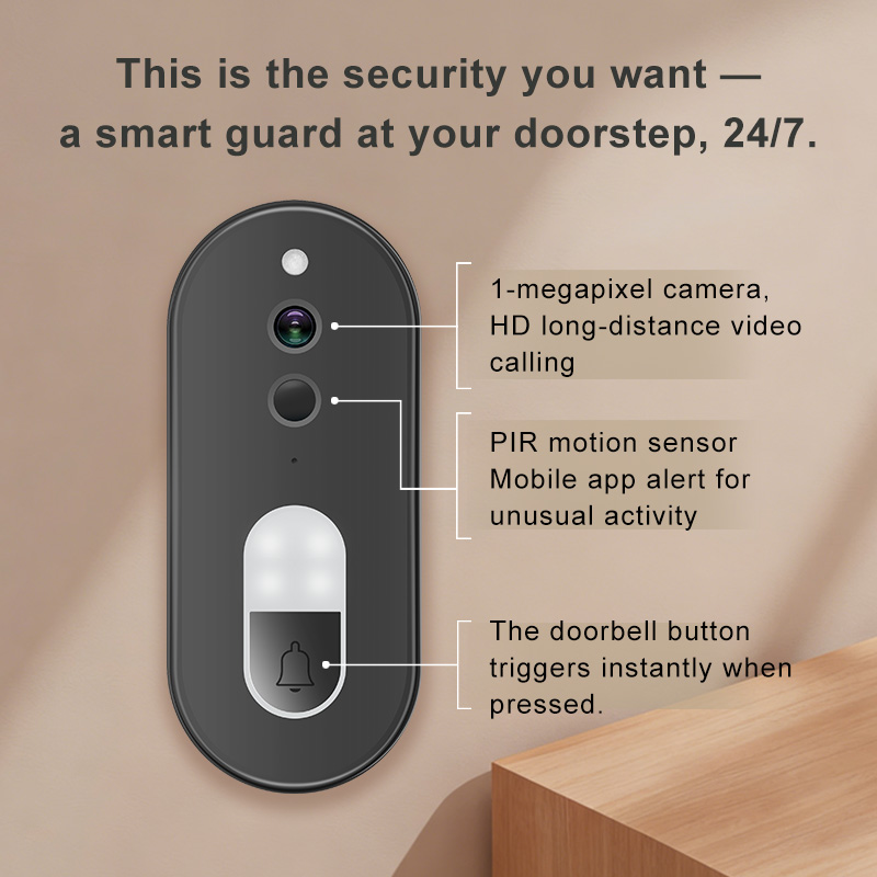 Tuya 1080P HD Bezprzewodowy Wi – Smart Doorbell Wired recenzja i cena