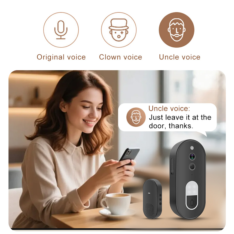 Tuya 1080P HD Bezprzewodowy Wi – Smart Doorbell Wired recenzja i cena