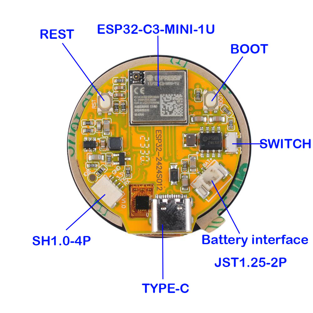 Wyświetlacz ESP32 1,28 cala ES – Home Automation With Arduino recenzja i cena