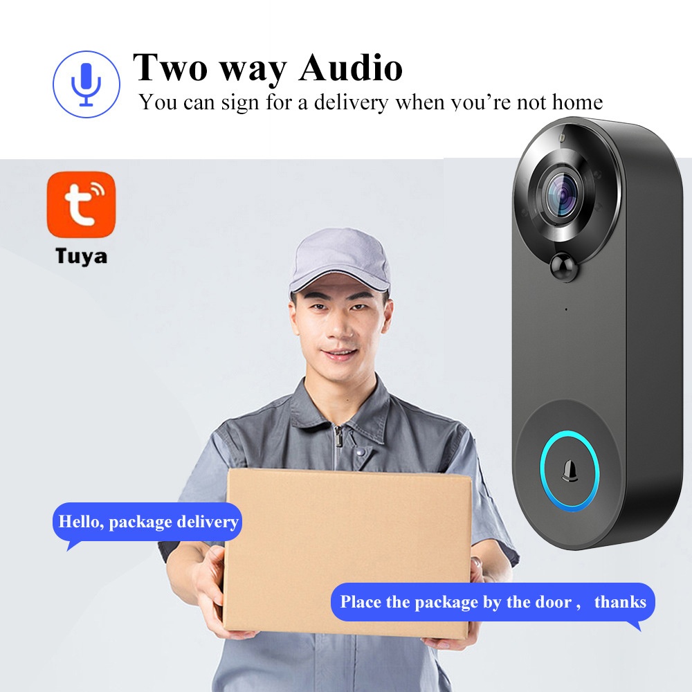 Tuya Bezprzewodowy Dzwonek do  – Smart Doorbell Wired recenzja i cena