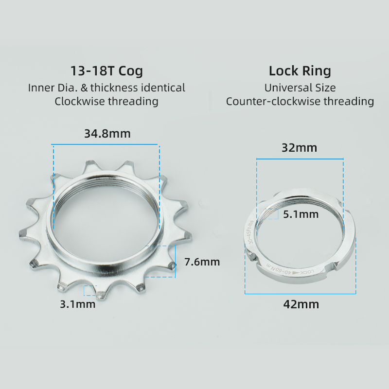 Rowerowy kolarski 13T 14T 15T  – Matter Hub Thread recenzja i cena