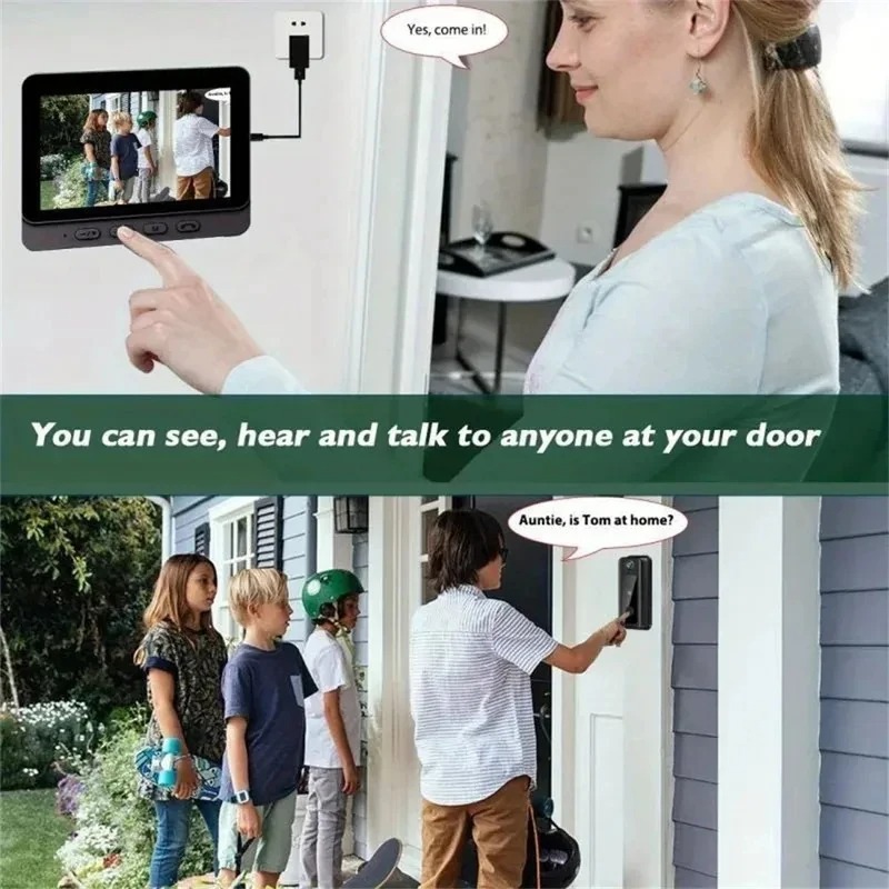 Inteligentny wideodomofon M8 W – Smart Doorbell Wired recenzja i cena
