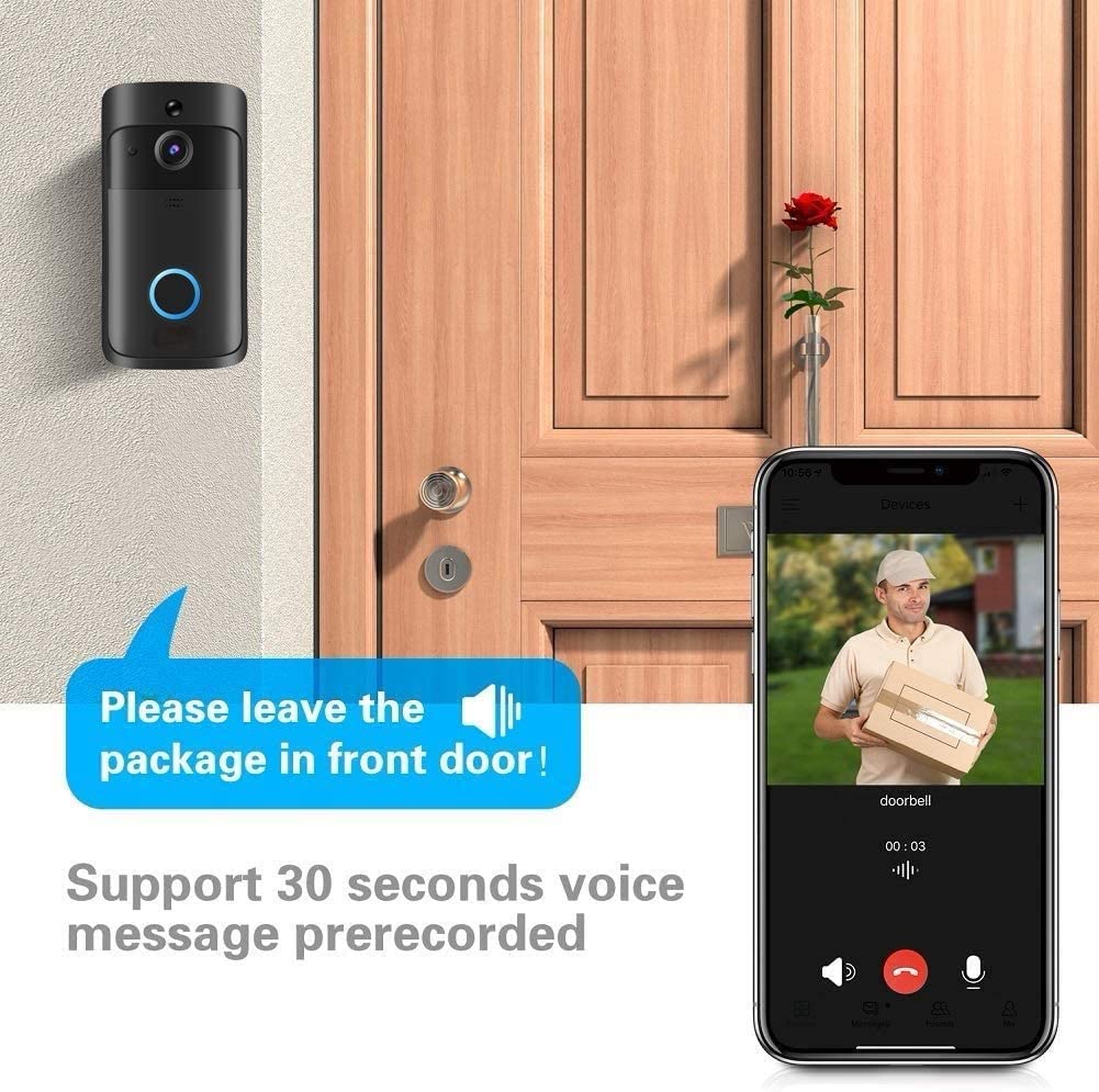 Kamera wideodomofonowa HD WiFi – Smart Doorbell Wired recenzja i cena