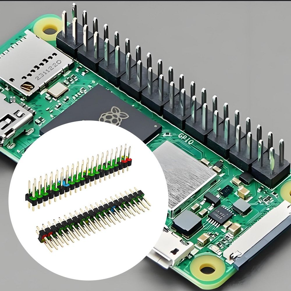 Listwa kołkowa 2x20 pinów, ras – Pi Zero W Board recenzja i cena